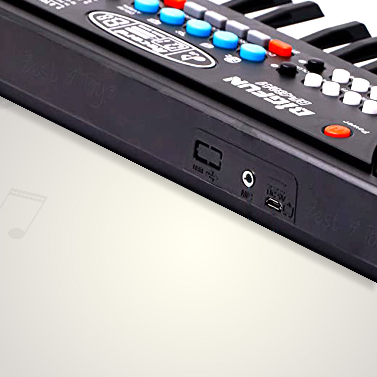 4515 Piano Musical Keyboard With Mic 37 Music Key Keyboard For Kids Toy DeoDap 4515 Piano Musical Keyboard With Mic 37 Music Key Keyboard For Kids Toy DeoDap